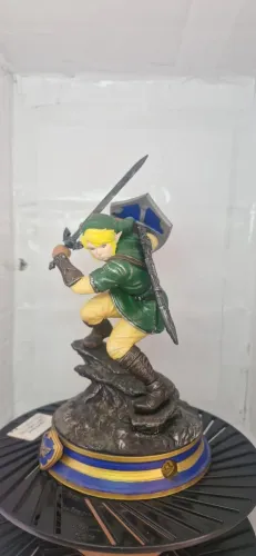 BONECO LINK DE ZELDA DE IMRESÃO 3D