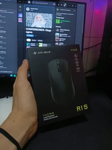 Mouse VXE Dragonfly R1S Preto