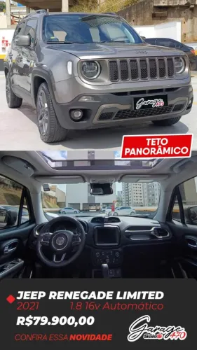 Jeep Renegade Limited 1.8 4X2 Flex 16V Aut. 2021