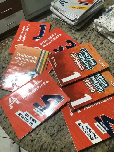 Livros adventista 1º ano ensino médio 
