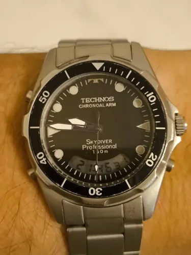 Relógio Technos skydiver 36mm!