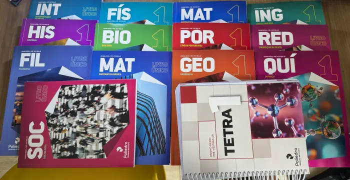 Coleção Apostilas Poliedro Ensino Médio/Pré-vestibular 2026 - Físico