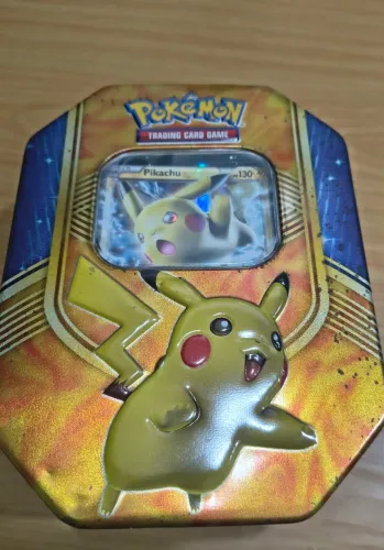 Lata promocional do pikachu