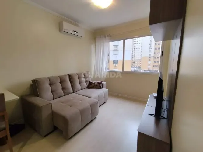 Apartamento mobiliado com 3 dormitórios, sendo 1 suíte, e 1 vaga de garagem no bairro Part