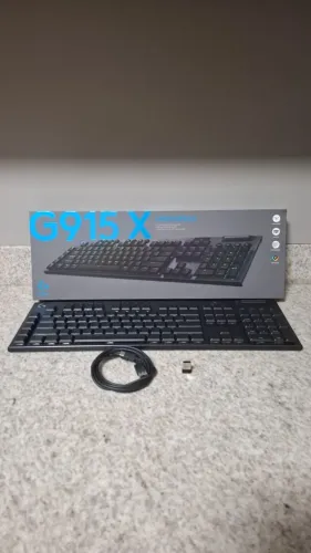 Teclado Logitech G915 X Lightspeed - Defeito teclas duplas