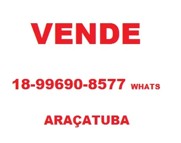 CASA NOVA . FACILIDADE P/ O CENTRO 18- * WHATS ARAÇATUBA