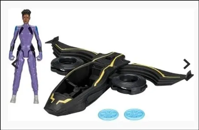 Nave - Pantera Negra Com Lancador de Vibranium HASBRO