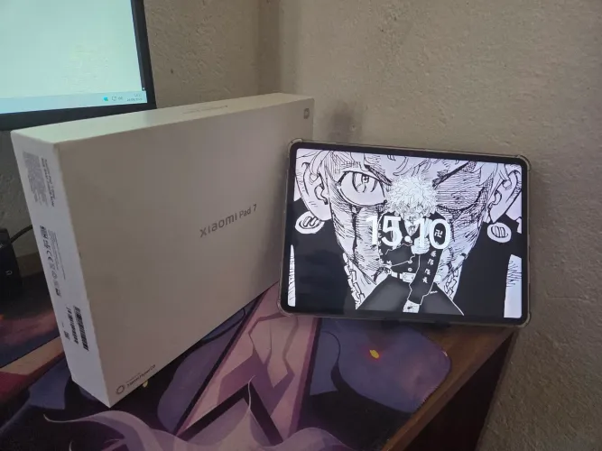 Tablet Xiaomi Pad 7 alto desempenho 256gb de memória