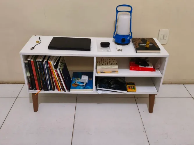 Vendo rack barato!!!com.fogao elétrico 2 bocas novo nunca,só 40 reais hoje!