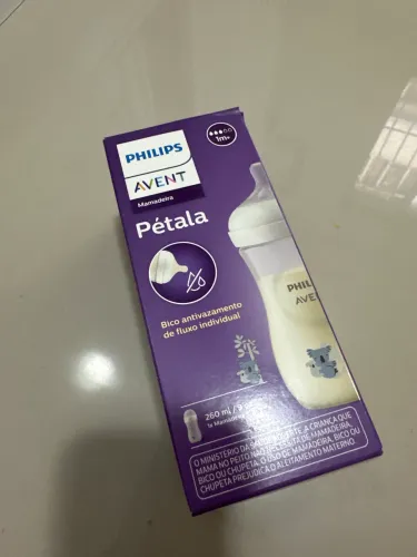 Mamadeira Pétala Avent 1m+ NOVA
