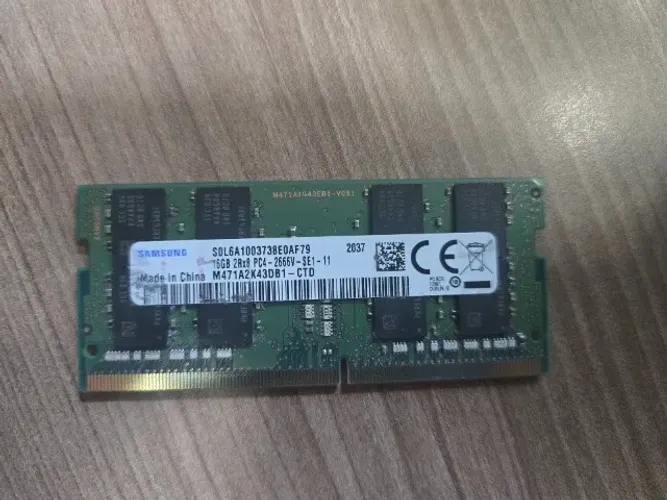 Memórias 16Gb e 32Gb DDR4 para notebook
