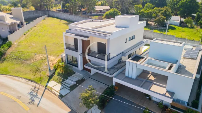 CASA ALTO PADRÃO CONDOMÍNIO UNA ITU | TERRENO DIFERENCIADO 555M² | 4 SUÍTES | PISCINA COM 