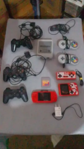Lote acessórios e jogos
