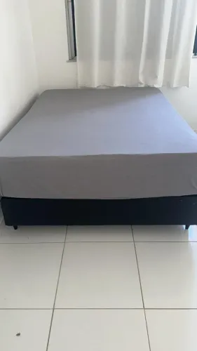 Cama box com colchão