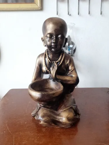 Estátua Buda de gesso 