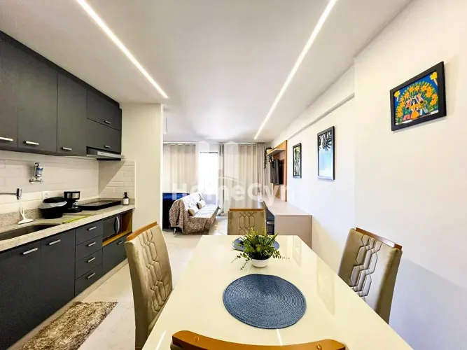 Flat para locação Condomínio FR. Bueno Municipal | Mobiliado e Decorado 44m² | Setor Bueno