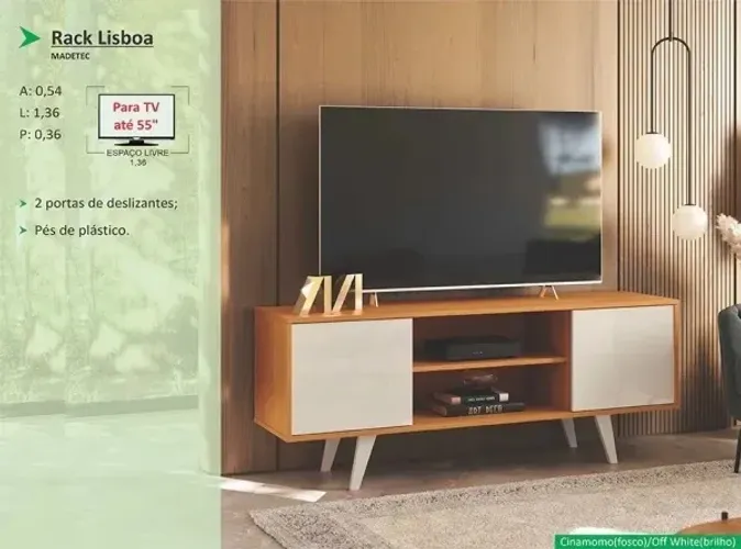 Rack para TV 1.36m Winter - Entrega e Monta na Hora