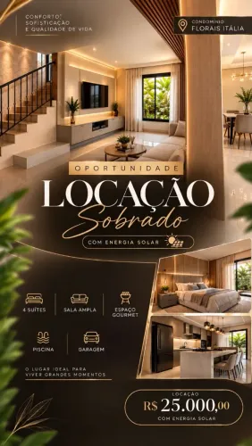 Alugo Casa no condominio Florais Itália