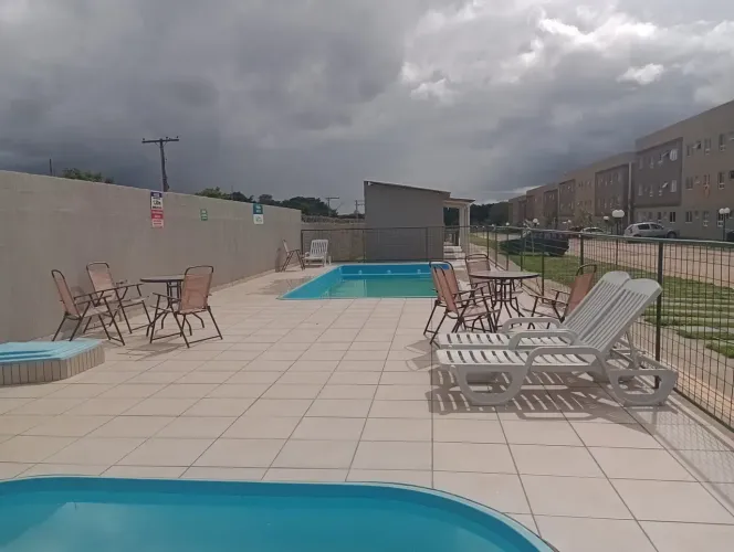 Agio de Apartamento 2 quartos Terréo Valparaiso parque Marajo Condominio Fechado Com Are