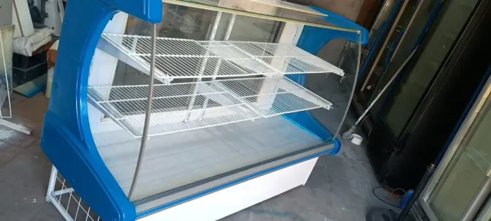Expositor balcão padaria ou lanchonete salgados, bolos,pães 