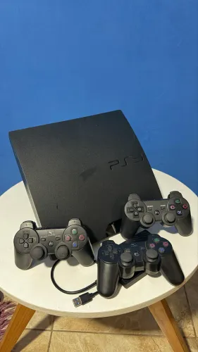 PlayStation 3 Desbloqueado com 3 controles | Funcionando perfeitamente