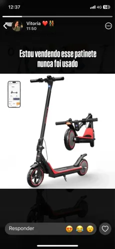 Patinete Elétrico Honeywhale M1