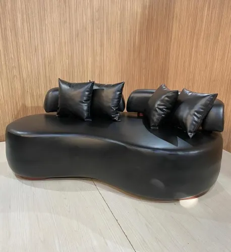 Sofa orgânico em couvim