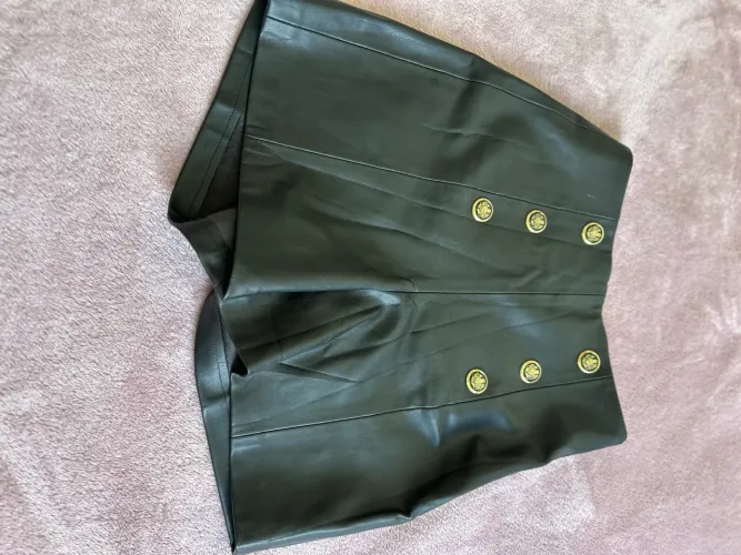 Short couro São João