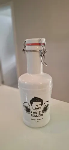 Growler de Cerâmica Ceraflame 1L Mestre Cervejeiro (Nunca Usado)