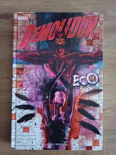 Hq Demolidor Eco - Marvel comics - ed. Panini - Mack e Quesada