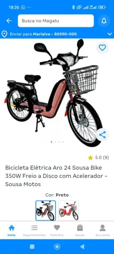 Bicicleta elétrica