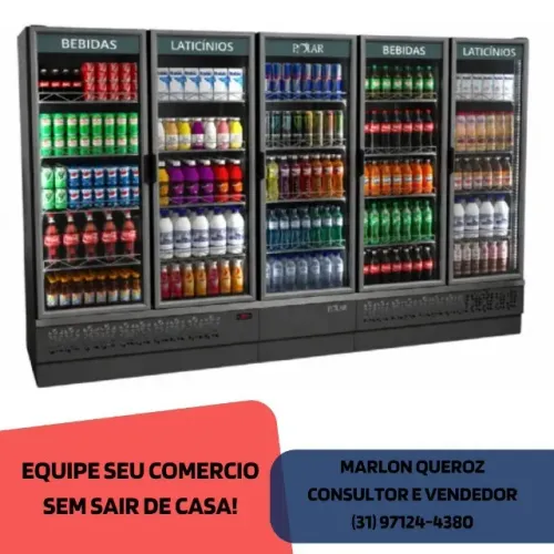 Freezer Refrigerador 5 Portas Polar Novo