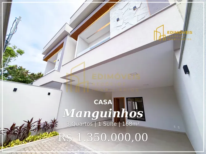 Casa de Alto Padrão em Manguinhos  Tranquilidade e Segurança para sua Família