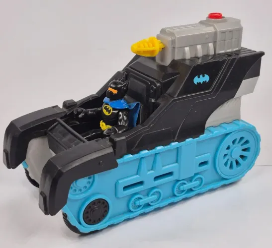 Tanque Bat-Tech Batman Imaginext Fisher-Price Completo