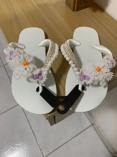 Sandália Havaianas Artesanal NOVA 35/36