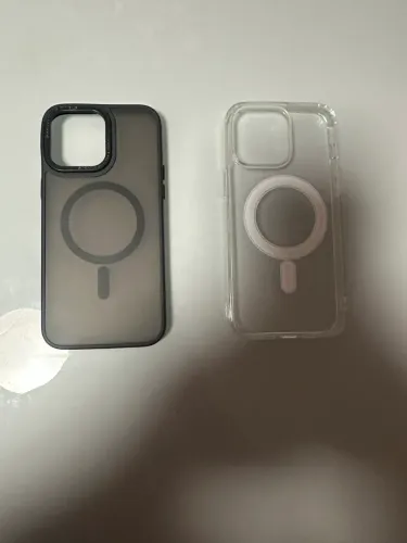 Capas Cases Preta Fosca e Transparente Magsafe IPhone 14 Pro Max Proteção Câmera