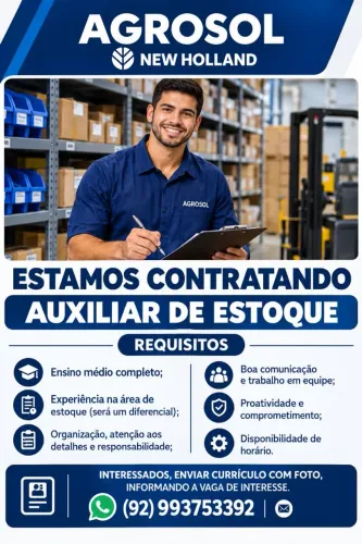 Auxiliar de estoque
