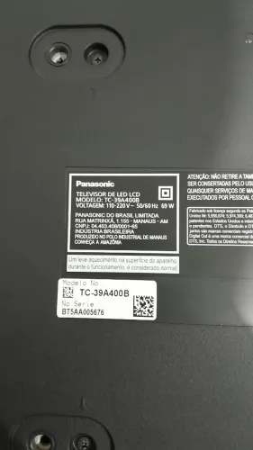 TV PANASONIC 39"