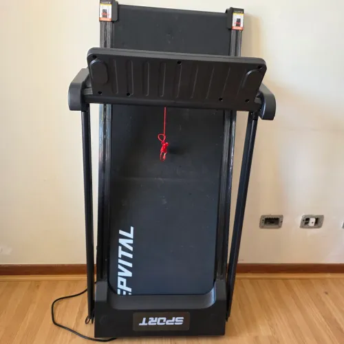 Esteira Eletrica Ergometrica Keepvital 12km/h Bivolt Preto