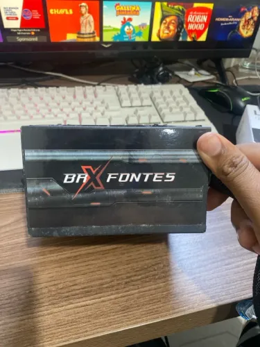 Fonte de pc, porém ta há um tempo parado.