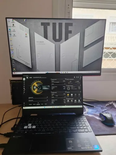 Notebook Gamer Asus TUF I7 16GB DDR5 RTX 3070