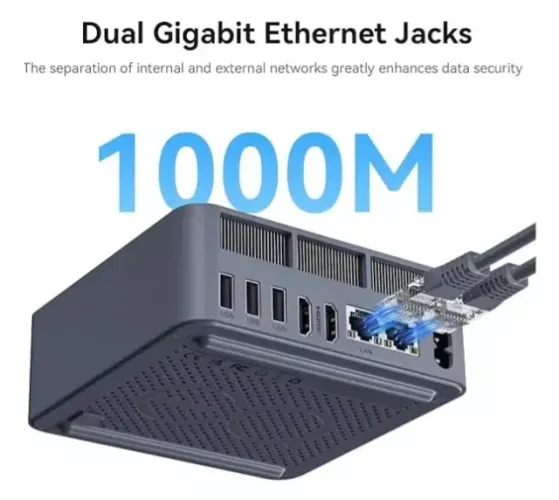 Beelink Mini Pc EQI12 Intel 12a I3-1220p 500gb 24gb