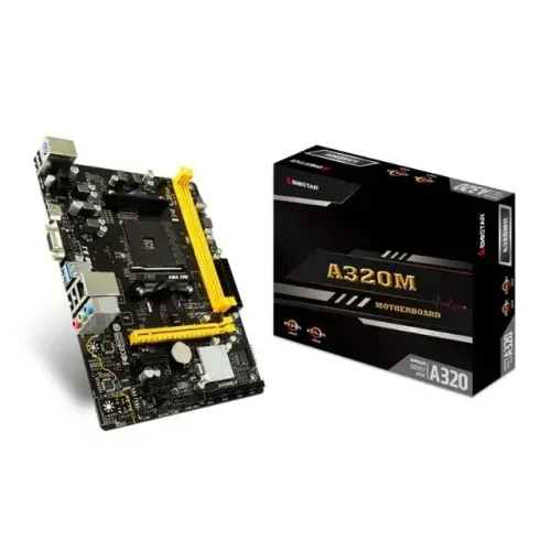 Placa-Mãe A320M Socket AM4 (DDR4)