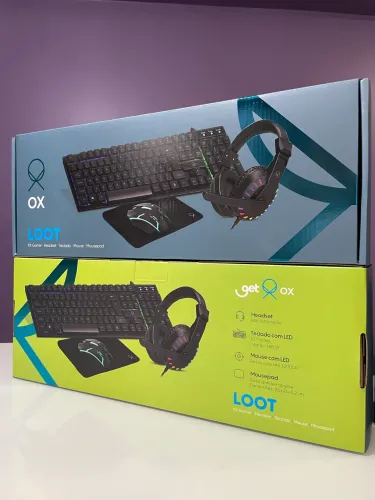 Kit gamer - Teclado, mouse e fone.