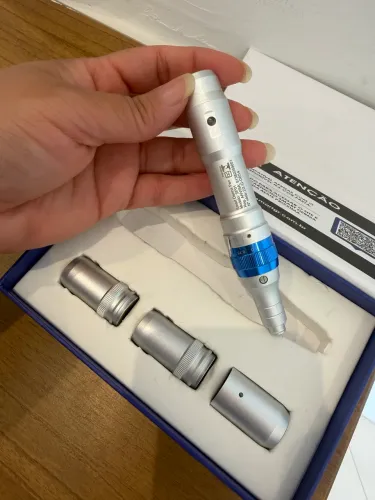 Caneta de Microagulhamento Smart DermaPen usada com nota fiscal