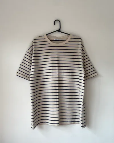 Camiseta Zara Listrada