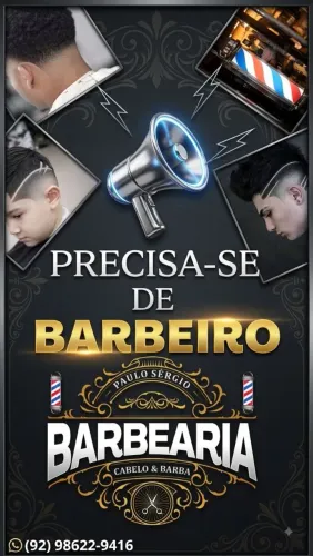 Precisa-se Barbeiro novo aleixo