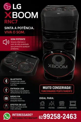 Caixa de Som LG Xboom