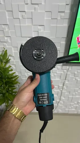 Esmerilhadeira Lixadeira Angular 850w 115mm Cor Azul-petrol Azul-aço 50hz/60hz 127v