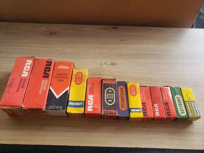 Válvulas Eletrônica Tenho Mais de Mil de Rádio, TV,  Amplificador. 